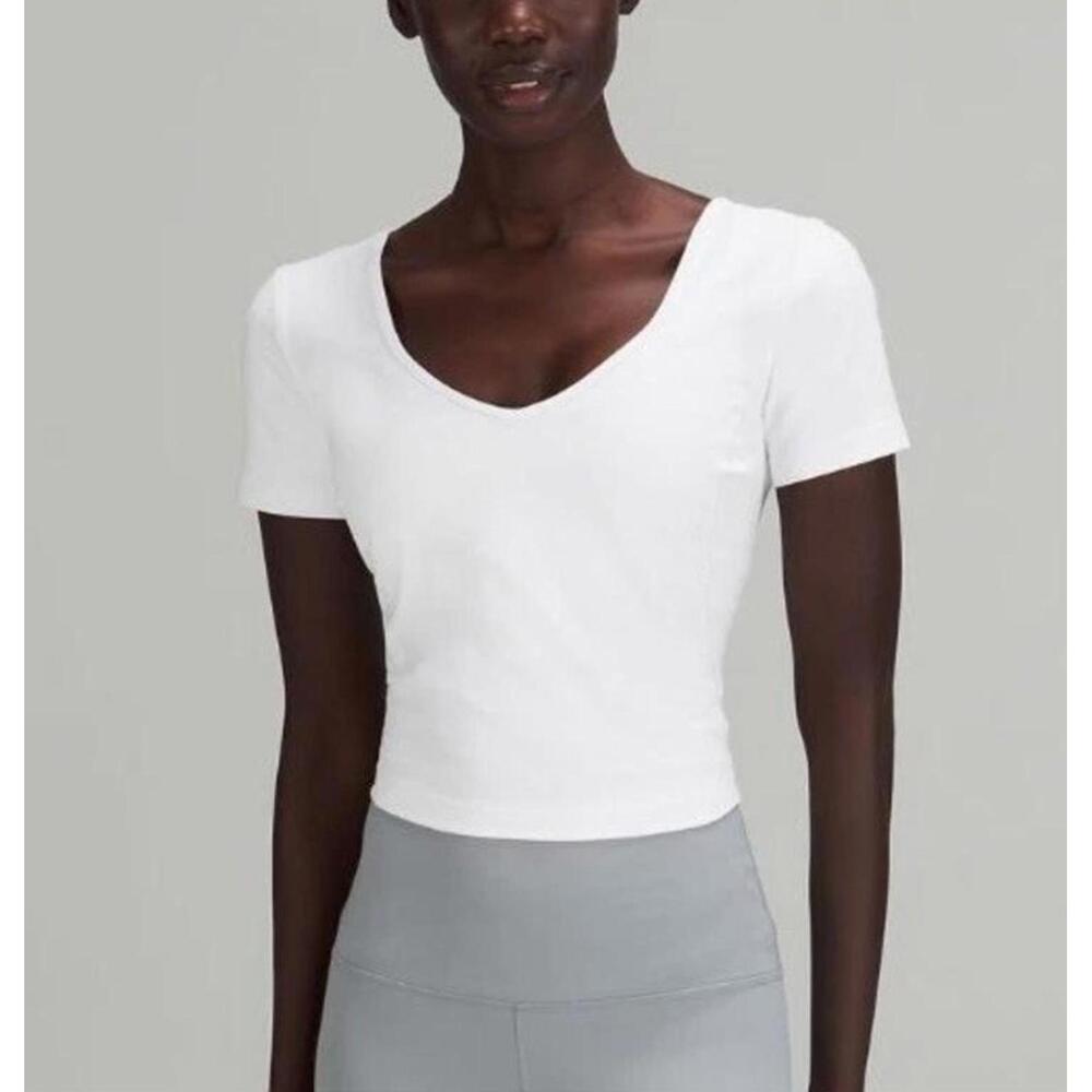 Lululemon Align T-Shirt White size 4